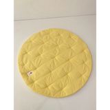 Babys Field Yuvarlak Oyun Halısı - 90 x 90 cm - Sarı