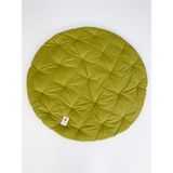 Babys Field Yuvarlak Oyun Halısı - 90 x 90 cm - Yağ Yeşili