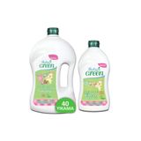 Baby's Green 2'li Set-Organik Bebek Çamaşır Deterjanı 1,5 Litre ve Biberon-Emzik Temizleyici 500 ml