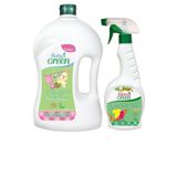 Baby's Green 2'liset Organik Bebek Çamaşır Deterjanı 40yk Kokusuz-bitkisel Leke Çıkarıcı Sprey 750ml