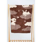 Babyshez Yumuşak Bebek Çocuk Battaniyesi Mevsimlik 90X100 cm - Kahverengi - 90 x 100 cm