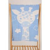 Babyshez Yumuşak Bebek Çocuk Battaniyesi Mevsimlik 90X100 cm - Mavi - 90 x 100 cm