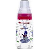 BabySoft Klasik Cam Biberon 125ml Pembe - 125 ml