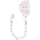 BabySoft Pembe Doğa Desenli Emzik Askısı
