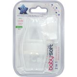 BabySoft Pp Mini Biberon Suluk Alıştırma Seti 30 ml Beyaz