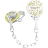 BabySoft Sarı Meyve Desenli Emzik Askısı & Damak Uçlu Emzik 6 - 18 Ay