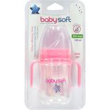 BabySoft Silikon Akıtmaz Suluk Pembe