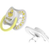 BabySoft Yuvarlak Uçlu Civciv Desenli Emzik 18+ Ay - Sarı