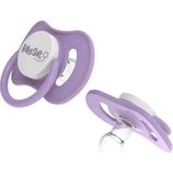 BabySoft Yuvarlak Uçlu Lila Emzik 6 - 18 Ay