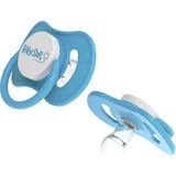 BabySoft Yuvarlak Uçlu Mavi Emzik 6 - 18 Ay