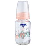 Babytime 0-6 Ay Pembe BT074-C Kiraz Uçlu Silikon Biberon
