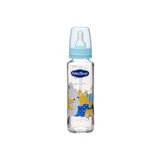 Babytime BT073 250 ml Açık Mavi Klasik Cam Biberon