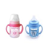 Babytime BT078 Pembe 150 ml Geniş Ağız Kulplu Pp Biberon