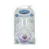 Babytime BT144 Silikon Damaklı No:2 Mor Emzik