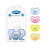 Babytime BT149-1 Kiraz Uçlu 0-6 Ay Sarı Silikon Emzik
