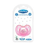 Babytime BT149-1 / PMB 0-6 Ay Pembe Baby Time Kiraz Uçlu Silikon Emzik