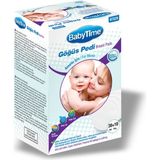 Babytime BT529 Doğal Ekstra Yumuşak Göğüs Pedi %100 Pamuk 40'lı Hipoalerjenik Düz Tasarım - Standart