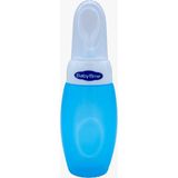 Babytime Mavi Kaşıklı Biberon Silikon Malzeme ile 225 Ml
