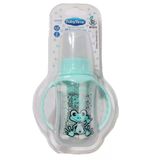 BabyTime Yeşil Slikon Damaklı Uçlu Kulplu Biberon