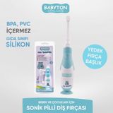 Babyton Bebekler ve Çocuklar İçin Sonik Pilli Diş Fırçası