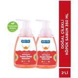 Babyton Doğal Çilekli Köpük Sabun 2'li Set 350 ml - Mat - 2 Adet