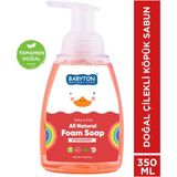 Babyton Doğal Çilekli Köpük Sabun 350 ml - Pembe - Yenidoğan