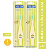 Babyton Ekolojik Diş Fırçası 2'li Set Griny