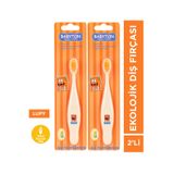 Babyton Ekolojik Diş Fırçası 2'li Set Lupy