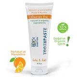 Babyton Organik 50 GR Dogal Portakal Mandalina Aromalı Diş Macunu
