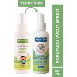 Babyton Sivrisinek Kovucu Sprey - 100 ml