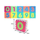 Baby&Toys Eva 10 Parça Puzzle Oyun Matı Numaralar