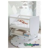 Babywhen Bebek Beşiği Park Beşik Kademeli Sallanır Sabitlenir Tekerlekli 50x90 BW1030