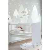 Babywhen Bw1060 Pratik Sallanır Tekerlekli Anne Yanı Beşik 60X120 Cm