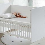 Babywhen BW1070 Pratik Sallanır Anne Yanı 60x120 cm Beyaz Beşik