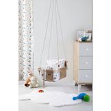 Babywho Bw2211 - Ahşap Çocuk Salıncak - Emniyet Kemerli - Ev Salıncağı