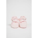 BabyZilla Organik Pamuk Müslin Bebek Patiği-pembe