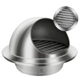 Baca kapağı, Paslanmaz Çelik Baca Kukuletası Kapağı Anti-Downdraught Kuş Koruma Sineklik ve Damla Saptırıcı Evrensel Uyum (180 mm ve 160 mm) Geliştirilmiş Havalandırma için