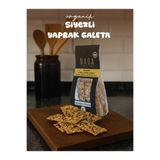 Baca Organik 55 gr Organik Siyezli Yaprak Galeta