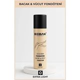 Bacak ve Vücut Fondöteni 0 Numara 75 Ml-Extra Light - Çok Renkli