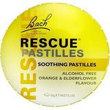 Bach Rescue Remedy Çiğnenebilir Pastiller | 50 G Seyahat Boyu, Portakal ve Mürver Çiçeği Aromalı - Portakal Mürver Ciceği