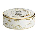 Baci Milano 13 cm x 5,5 cm Kosmo Owl Yuvarlak Kutu
