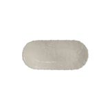 Baci Milano 53x24 cm Kahverengi Joke Table&Kitchen Melamin Oval Servis Tabağı