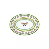 Baci Milano Amazzonia 31 cm Porselen Oval Servis Tabağı