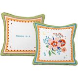 Baci Milano Bacı Mılano Mamma Mıa Flower Yastık Cotton 60X60 cm