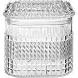 Baci Milano Chic Zen Kitchen Küçük Kavanoz Şeffaf - Beyaz - Şeffaf - 650 ml