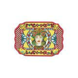 Baci Milano Çok Renkli Tepsi BACI MILANO SICILY TEPSİ 47X33 CM