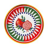 Baci Milano Dolce Vita 6'lı Nar Ekmek Tabağı 16 cm Porselen