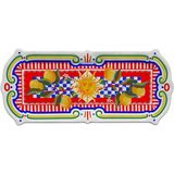 Baci Milano Dolce Vita Dikdörtgen Tepsi 45 Cm, Melamin - 0 - 99 ml
