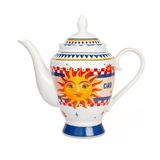 Baci Milano Dolce Vita Güneş 13 cm Desenli Çaydanlık