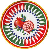 Baci Milano Dolce Vita Nar Desenli 16 cm Servis Tabağı